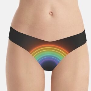 Commando Classic Photo-Op Thong in Rainbow S/M
